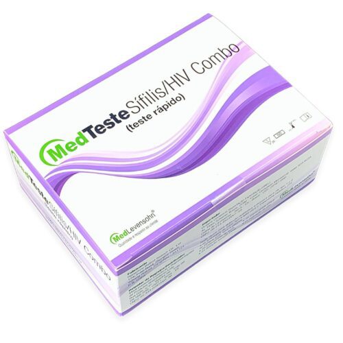 Teste Rápido Hiv/Sífilis Combo Medteste Caixa C/25
