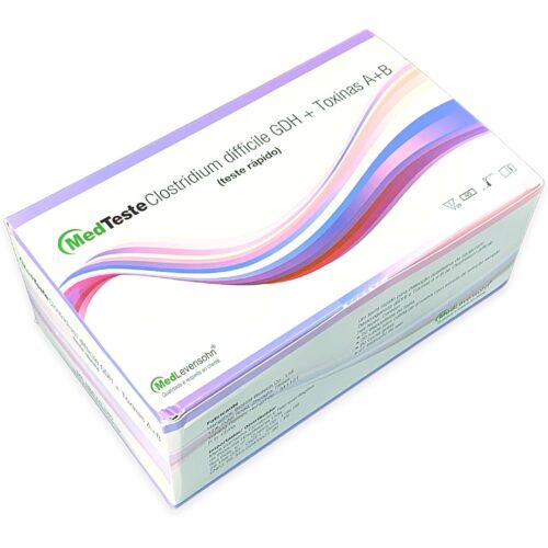 Teste Rápido Clostridium Difficile Gdh + Toxinas A + B Combo Medteste C/20