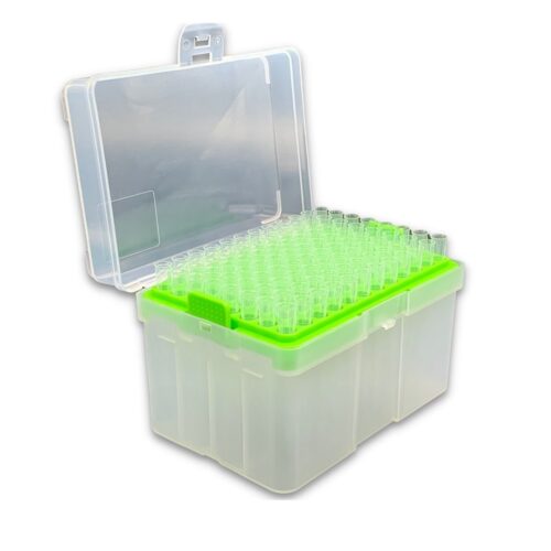 Ponteira Pcr Sem Filtro Tipo Gilson 200ul Estéril Rack Com 96