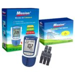 Monitor Medidor De Colesterol Mission + 25 Tiras Testes Perfil Lipidico