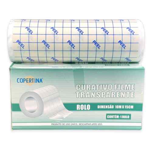 Curativo Filme Transparente Em Rolo 10m x 15cm - Copertina