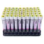 Tubo 5ml Com Edta K2 + Gel Ativador Tubo Tampa Branca Amarelo Greiner C/50