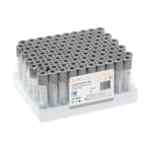 Tubo Para Coleta de Sangue Vácuo Com Fluoreto Sódio + EDTA K3 13X75mm Tampa Cinza 3ml C/100