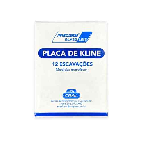 Placa De Kline Vidro Com 12 Escavações Teste VDRL