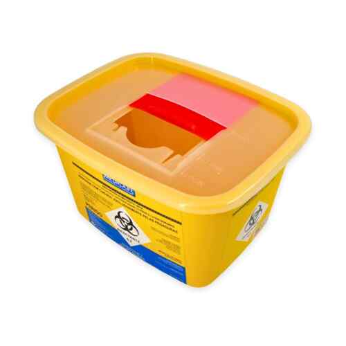 Coletor Para Perfurocortante Rígido De 3 Litros Caixa 3L