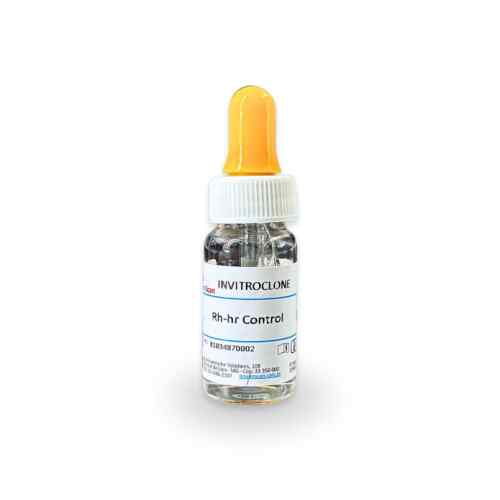 Soro Rh-hr Control Invitroclone Tipagem Sanguínea 1x10ml