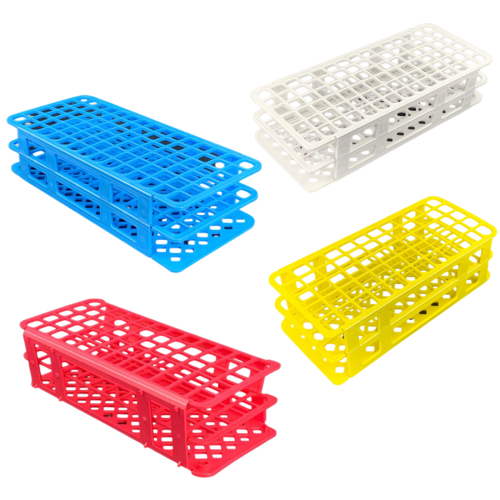 Estante em PP Para Tubos De Ensaio E Coleta Vácuo