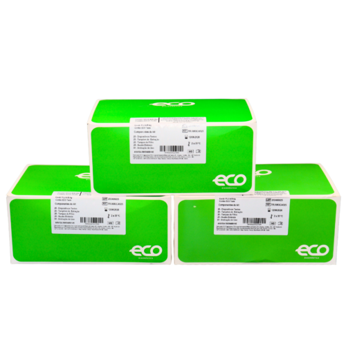 Teste Rápido Combo Covid 19 + Influenza A/B Eco Teste Kit C/75