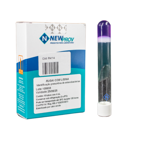 Meio Rugai Com Lisina 10 Frascos  PA114 - Newprov