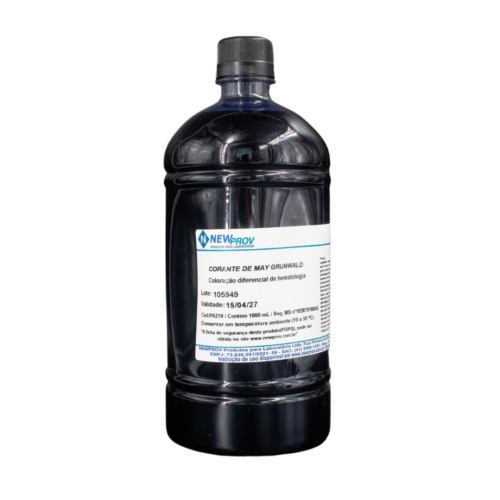 Corante May Grunwald Hematologia Frasco De 1 Litro - Newprov