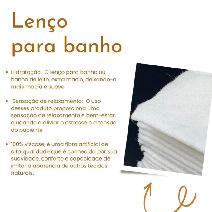 Lenço Viscose Macio Para Banho De Leito 50g 29x30cm - Ober - IMAGEM m 4