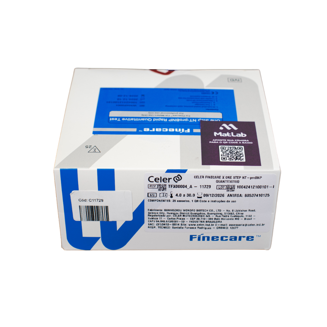 Teste Quantitativo NT - ProBnp Finecare X C/25 - Celer