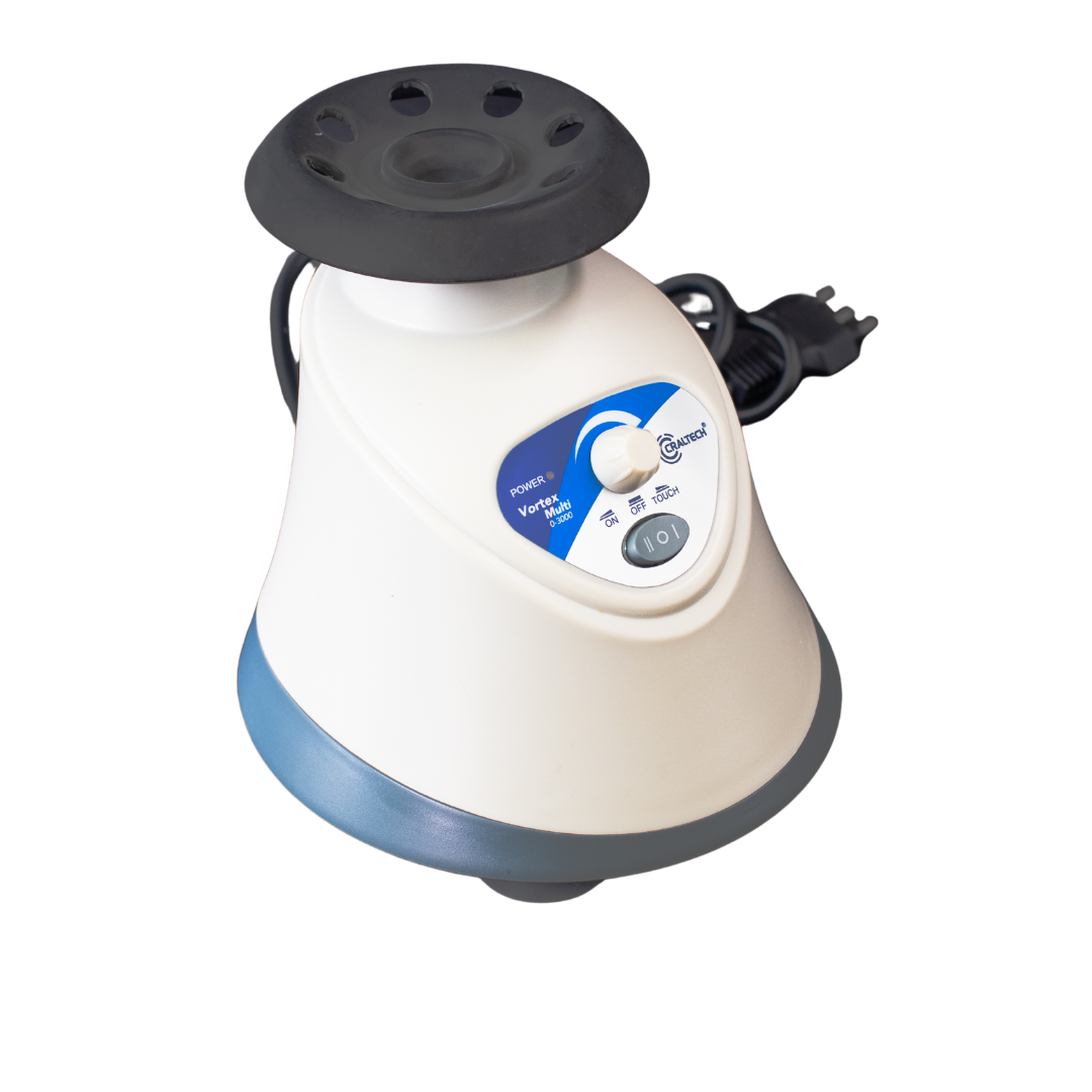 Agitador Manual Vortex Multiplataformas 0–3000 RPM – Craltech