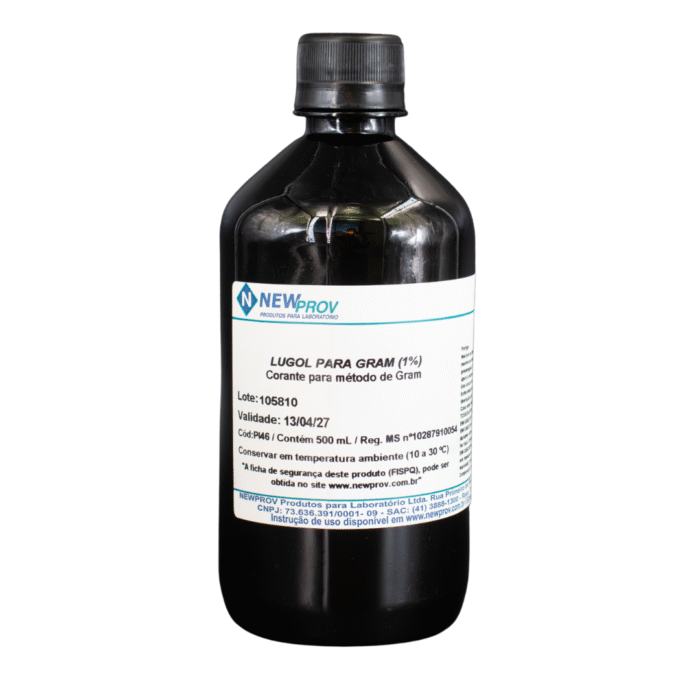 Conjunto Coloração De Gram Kit 4 Frascos 500ml - New prov - IMAGEM m 2