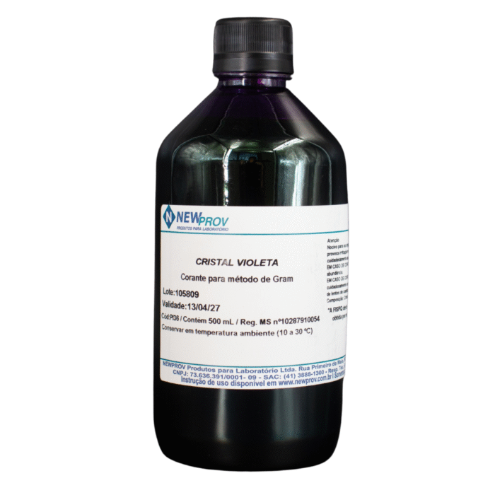 Conjunto Coloração De Gram Kit 4 Frascos 500ml - New prov - IMAGEM m 5