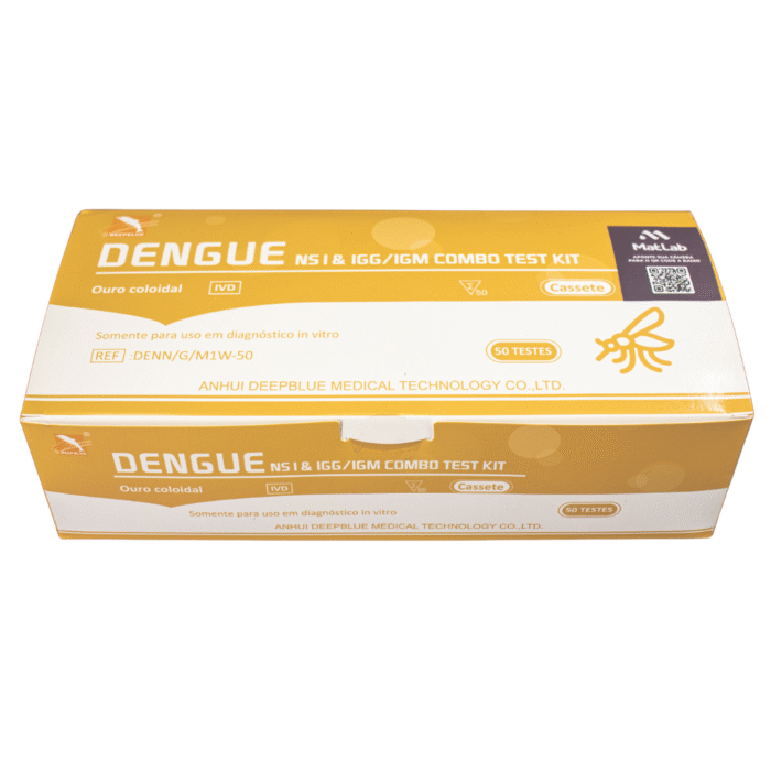 Teste Rápido De Dengue Igg Igm Kit Deep Blue C/50 - IMAGEM m 3
