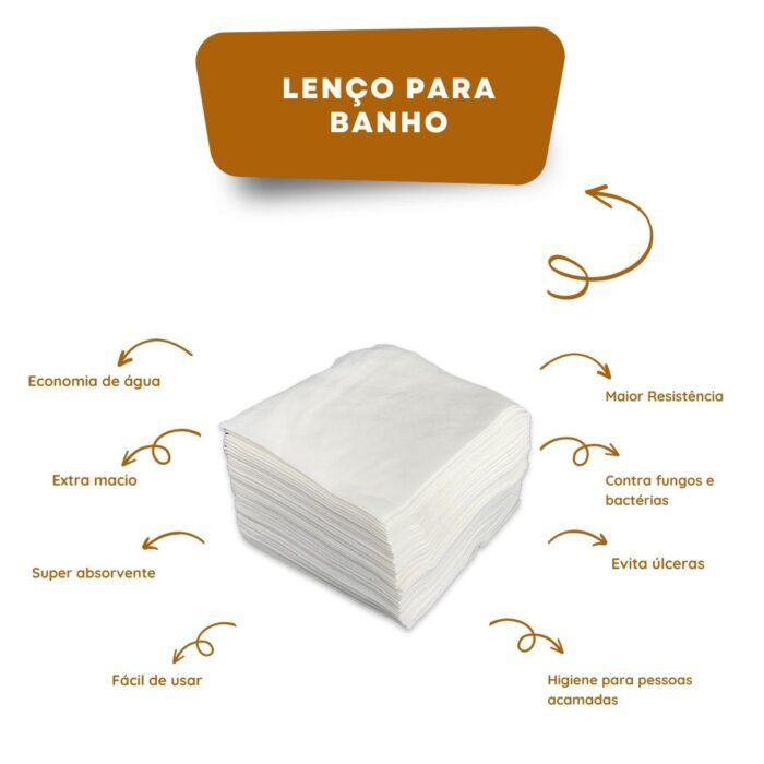 Lenço Viscose Macio Para Banho De Leito 50g 29x30cm - Ober - IMAGEM m 5