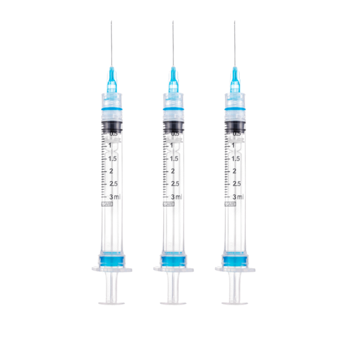 Seringa com Dispositivo de Segurança Retrátil NoGap – SOL-CARE (3 mL)
