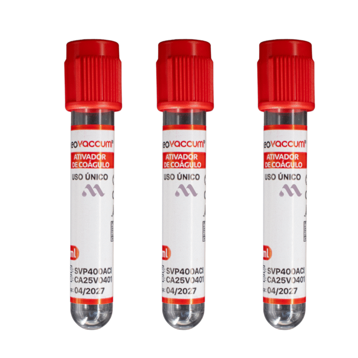 Tubo para Coleta de Sangue a Vácuo com Ativador de Coágulo 4mL – Neolab - IMAGEM m 4