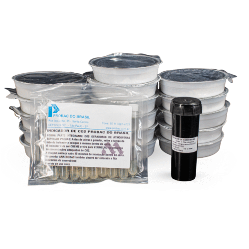 Anaerobac Gerador de Anaerobiose Caixa com 16 Unidades - Probac