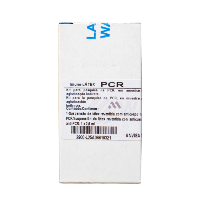 Reagente Pcr Látex Sem Controle Frasco 2,5ml C/100 Testes - Wama - IMAGEM m 4