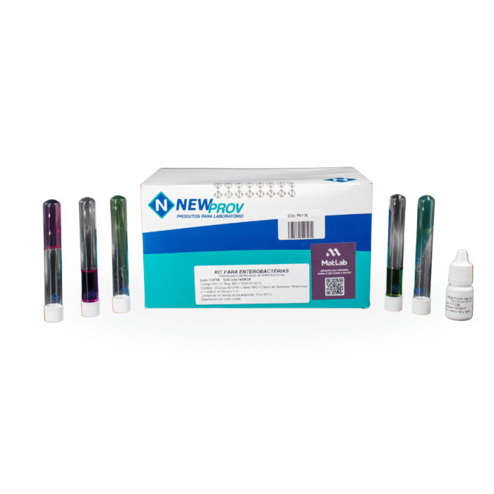 Kit Para Identificação de Enterobactérias C/10 PA118 – Newprov - IMAGEM m 2