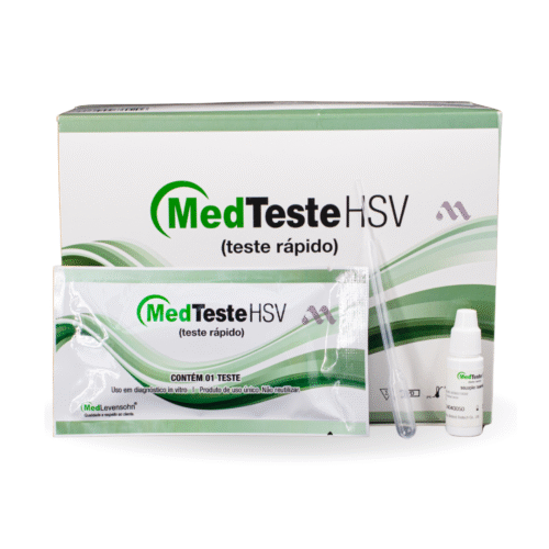 Teste Rápido De Herpes Hsv Profissional Medteste C/25