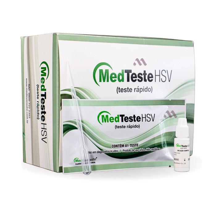 Teste Rápido De Herpes Hsv Profissional Medteste C/25 - IMAGEM m 4