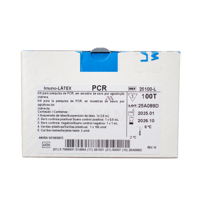 Reagente PCR Látex Proteína C Reativa 2,5ml C100 Testes - Wama - IMAGEM m 5
