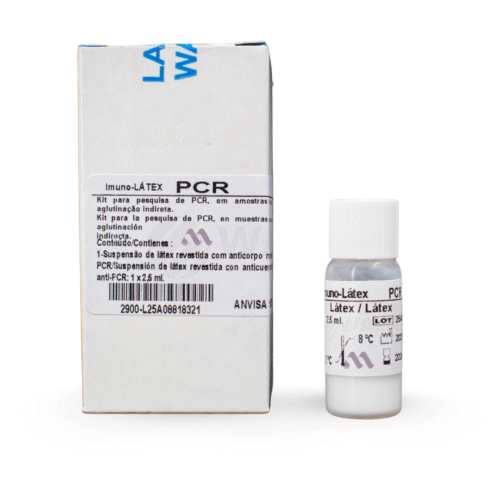 Reagente Pcr Látex Sem Controle Frasco 2,5ml C/100 Testes - Wama
