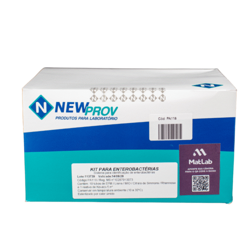 Kit Para Identificação de Enterobactérias C/10 PA118 – Newprov