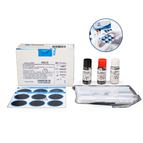Reagente Aslo Látex Aglutinação 2,5ml C/100 Testes - Wama