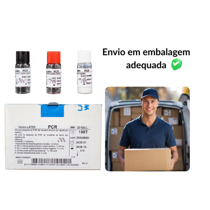 Reagente PCR Látex Proteína C Reativa 2,5ml C100 Testes - Wama - IMAGEM m 4