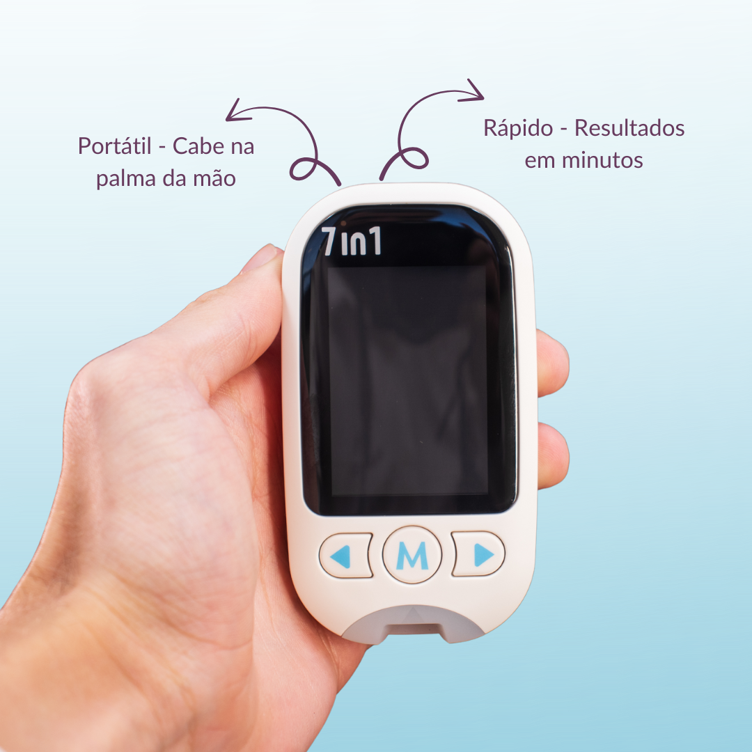 Analisador Portátil Multi Parâmetros Hemoglobina Premium 7 Em 1 - IMAGEM m 4